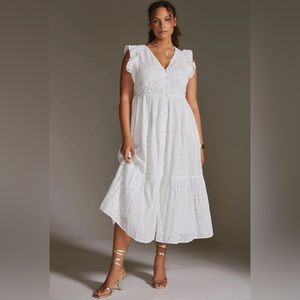 Anthropologie Peregrine Midi Dress
